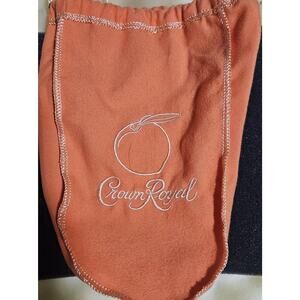 Crown Royal Peach Felt Collectors Limited Edition Bag Treasures Distillery Quilt